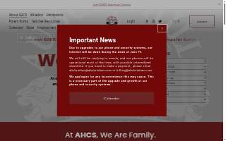 Auburn Hills Christian School website