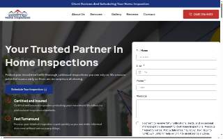 Basement to Roof Home Inspections website