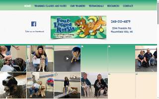 Four Legged Rascals website
