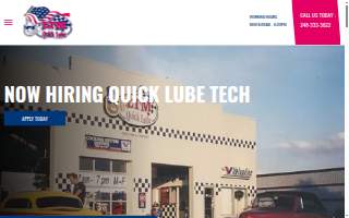 LTM Quick Lube website