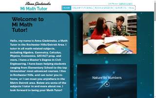Mi Math Tutor website