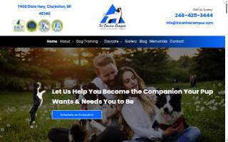 Tri Canine Campus of Auburn Hills website
