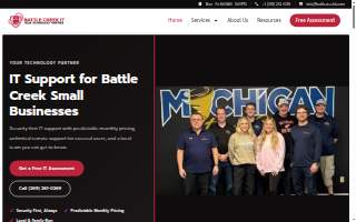 Battle Creek IT website