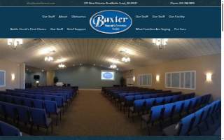 Baxter Funeral & Cremation Service website