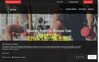 Fitness Pros Battle Creek website