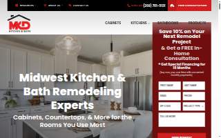 MKD Kitchen and Bath of Battle Creek website