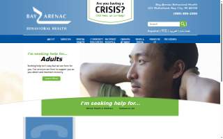 Bay Arenac Behavioral Health website