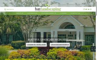 Bay Landscaping, Inc. website