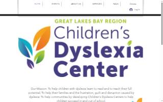 Children's Dyslexia Center website