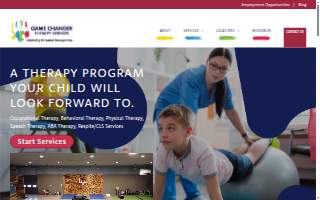 Game Changer Therapy Services website