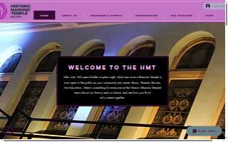 Historic Masonic Temple website