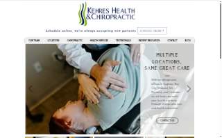 Kehres Health & Chiropractic - Bay City website