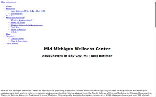 Mid Michigan Wellness Center website