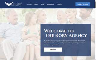 The Kory Agency website