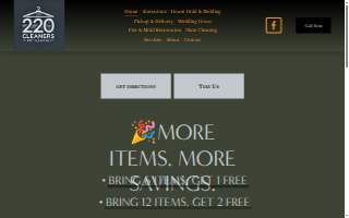 220 Cleaners website