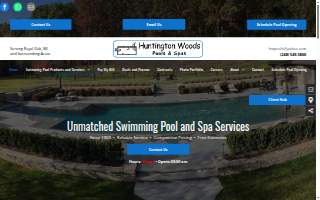 Huntington Woods Pools & Spas of Berkley website
