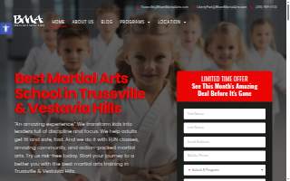 Birmingham Martial Arts - Trussville website