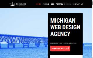 Blue Lake Web Design of Beverly Hills website