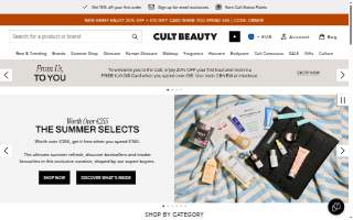 Cult Med Spa + IV Bar website