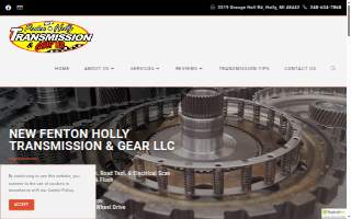 Fenton Holly Transmission and Gear website