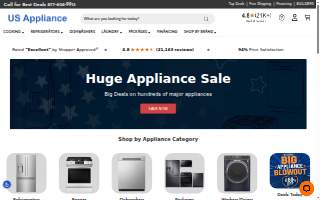 US Appliance of Beverly Hills website