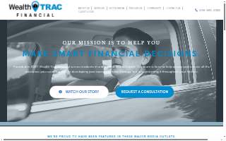 Wealth Trac Financial of Beverly Hills website