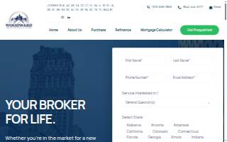 Woodward Home Lending of Beverly Hills website