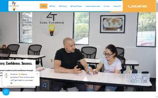 Zara Tutoring website