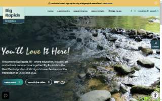 Big Rapids website