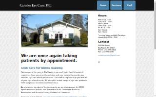 Czinder Eye Care website