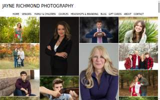 Jayne Richmond Photography website