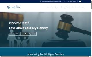 Law Office of Stacy Flanery website