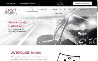 Michigan ADAS Calibrations & Glass, LLC website