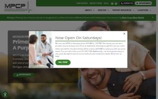 Michigan Primary Care Partners website