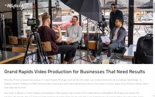 Motivity Pictures Video Production Grand Rapids of Big Rapids website