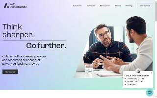 Arlo Performance website
