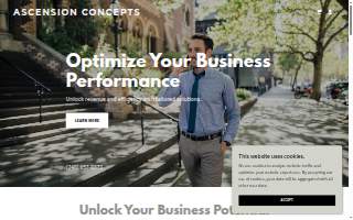 Ascension Concepts website
