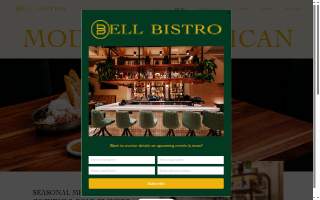 Bell Bistro website