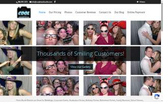 Cool Photo Booths of Birmingham website