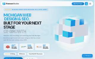 Fivenson Studios - Michigan Web Design Agency website