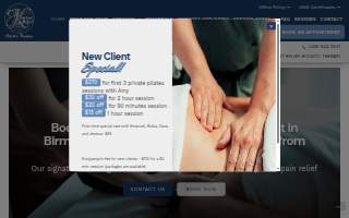 Konstant Relief Holistic Therapy website