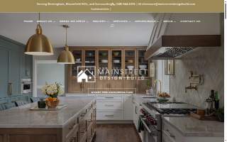 MainStreet Design Build website
