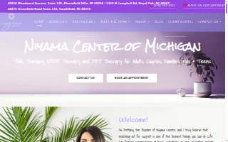 Niyama Center- Birmingham- Holistic Therapy & EMDR Counseling website
