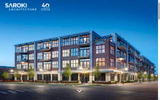 Saroki Architecture website