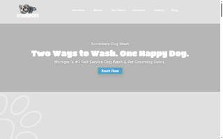 Scrubbers Self-Serve Dog Wash & Professional Grooming - West Bloomfield website