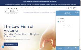 The Law Firm of Victoria, P.C. website