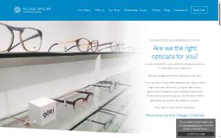 The Village Optician website