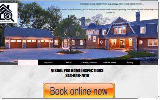 Visual Pro Home Inspections of Birmingham website