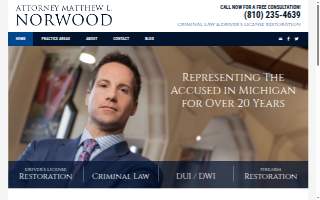 Attorney Matthew L. Norwood of Burton website