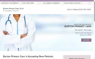 Burton Primary Care website